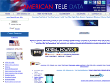 Tablet Screenshot of americanteledata.com